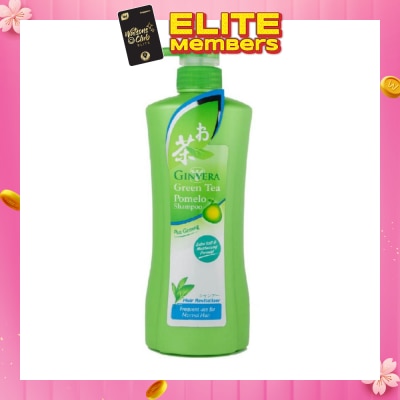 GINVERA Green Tea Pomelo Shampoo Hair Revitalizer (For Normal Hair) 750g