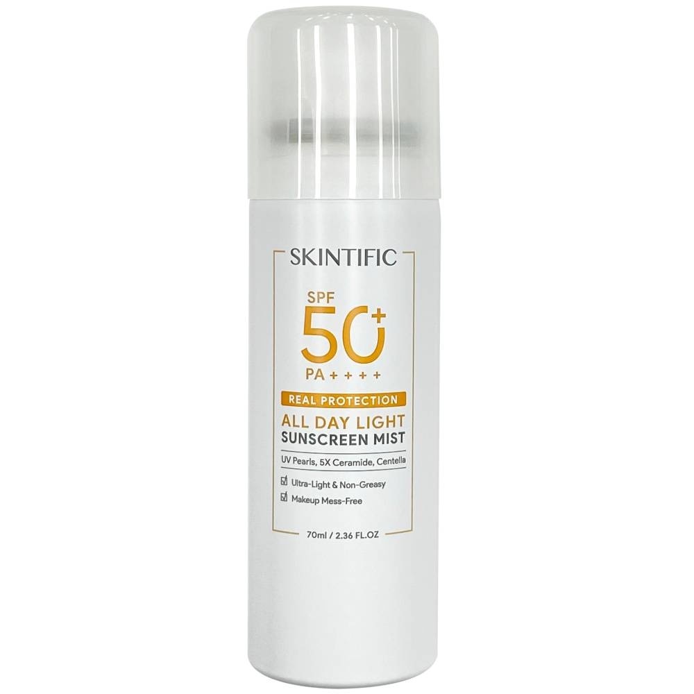 All Day Light Sunscreen Mist SPF50+ PA++++ (Ultra-Light, Non-Greasy & Makeup Mess-Free) 70ml