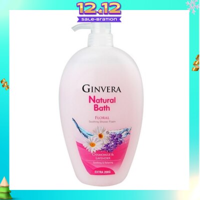 GINVERA Natural Bath Floral Soothing Shower Foam 950g