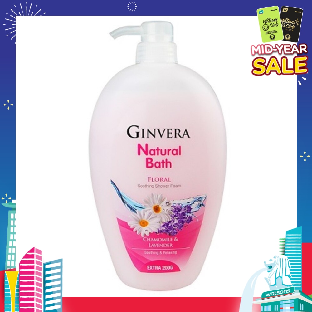 Natural Bath Floral Soothing Shower Foam 950g