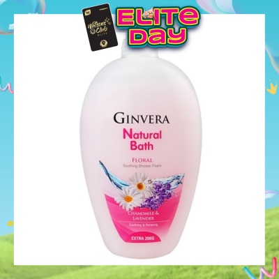 GINVERA - Natural Bath Floral Soothing Shower Foam 950g