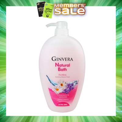 GINVERA - Natural Bath Floral Soothing Shower Foam 950g