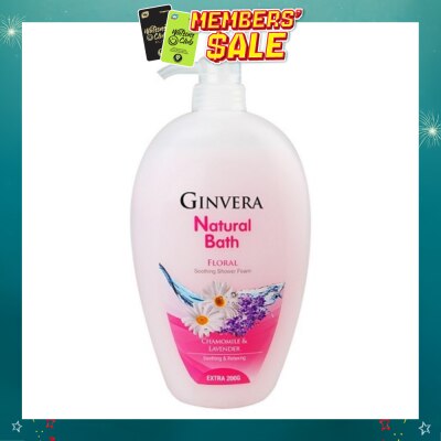 GINVERA - Natural Bath Floral Soothing Shower Foam 950g