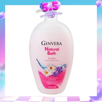 GINVERA - Natural Bath Floral Soothing Shower Foam 950g