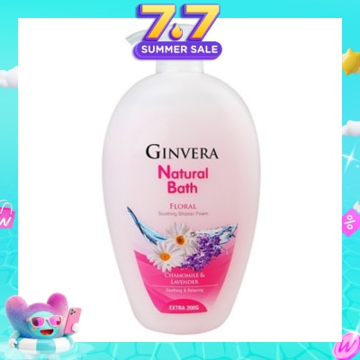 GINVERA - Natural Bath Floral Soothing Shower Foam 950g