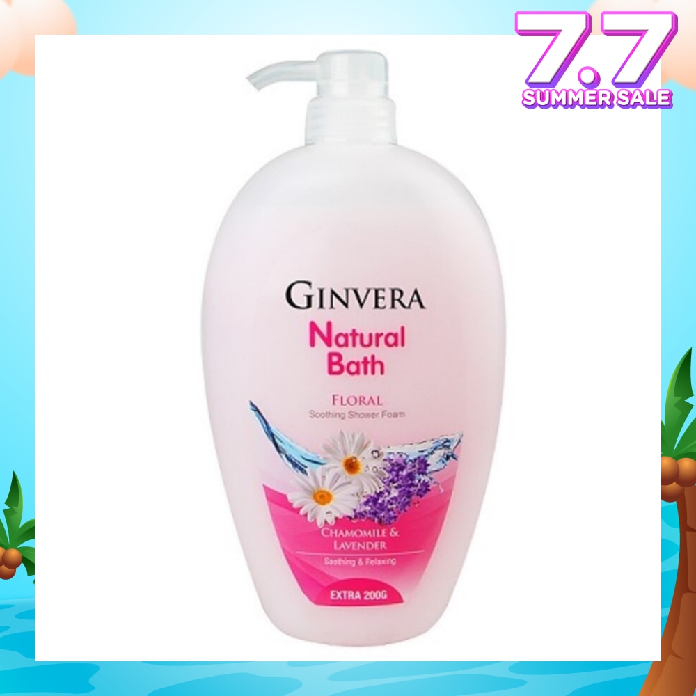 Natural Bath Floral Soothing Shower Foam 950g