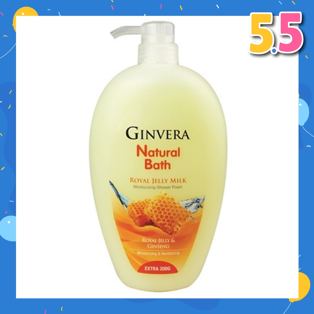 Natural Bath Royal Jelly Milk Moisturizing Shower Foam 950g