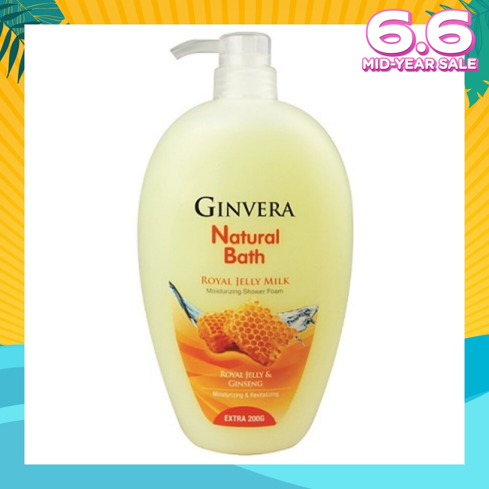 Natural Bath Royal Jelly Milk Moisturizing Shower Foam 950g