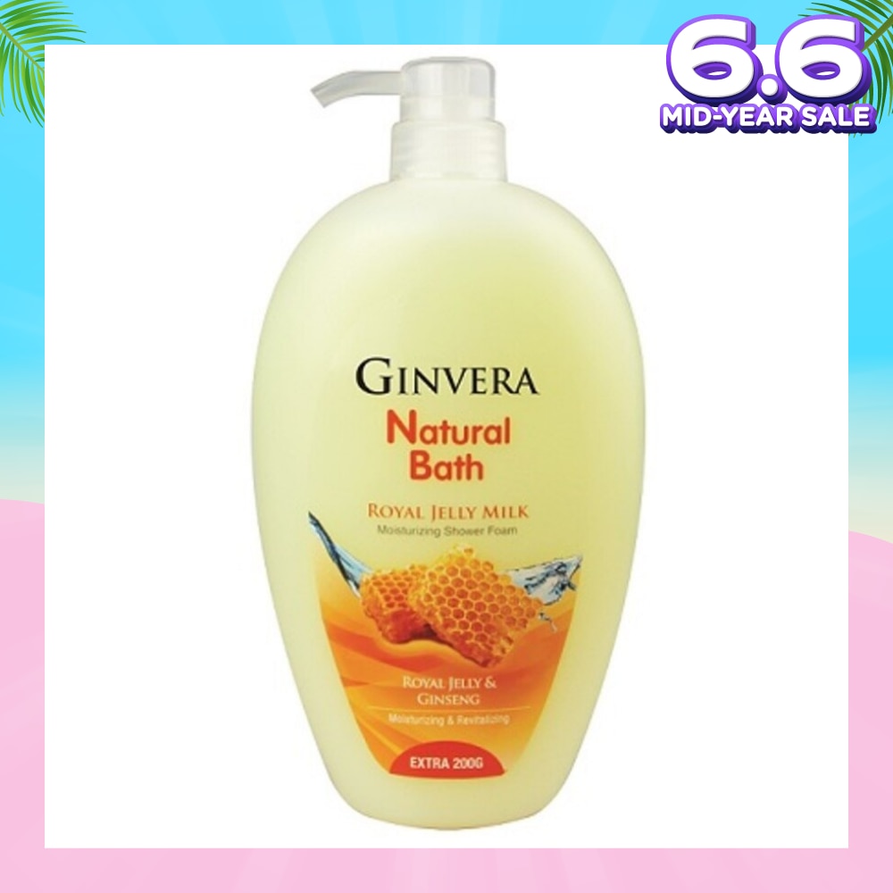 Natural Bath Royal Jelly Milk Moisturizing Shower Foam 950g