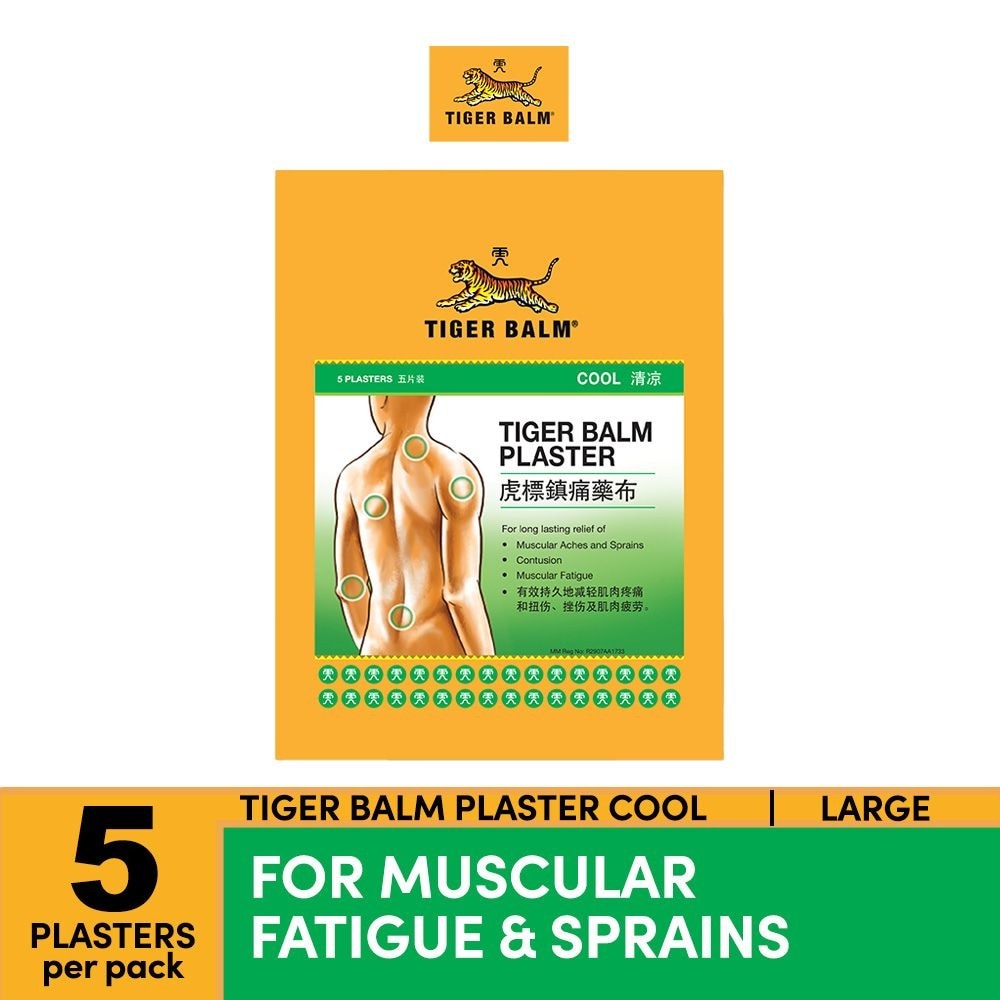 Plaster Cool Large (For Muscular Fatigue & Sprains) 5s