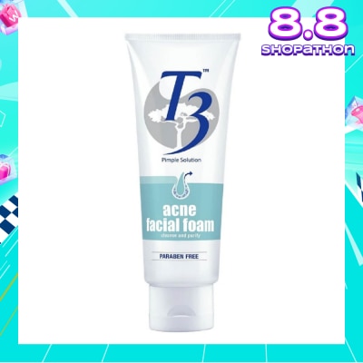 T3 Acne Facial Foam 100g