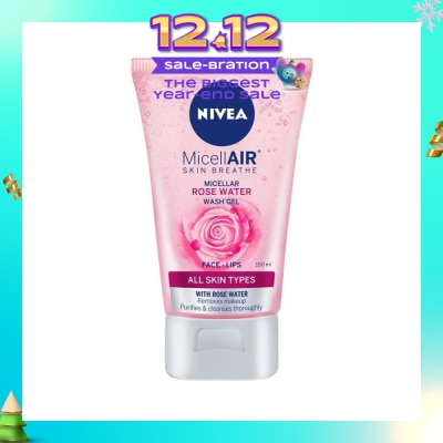 NIVEA Face Care Rose Micellar Wash Gel 150ml