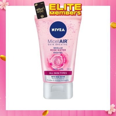 NIVEA Face Care Rose Micellar Wash Gel 150ml