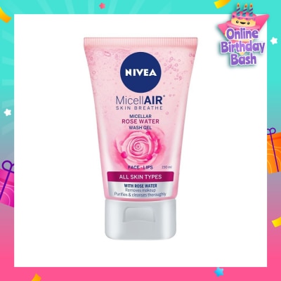 NIVEA Face Care Rose Micellar Wash Gel 150ml