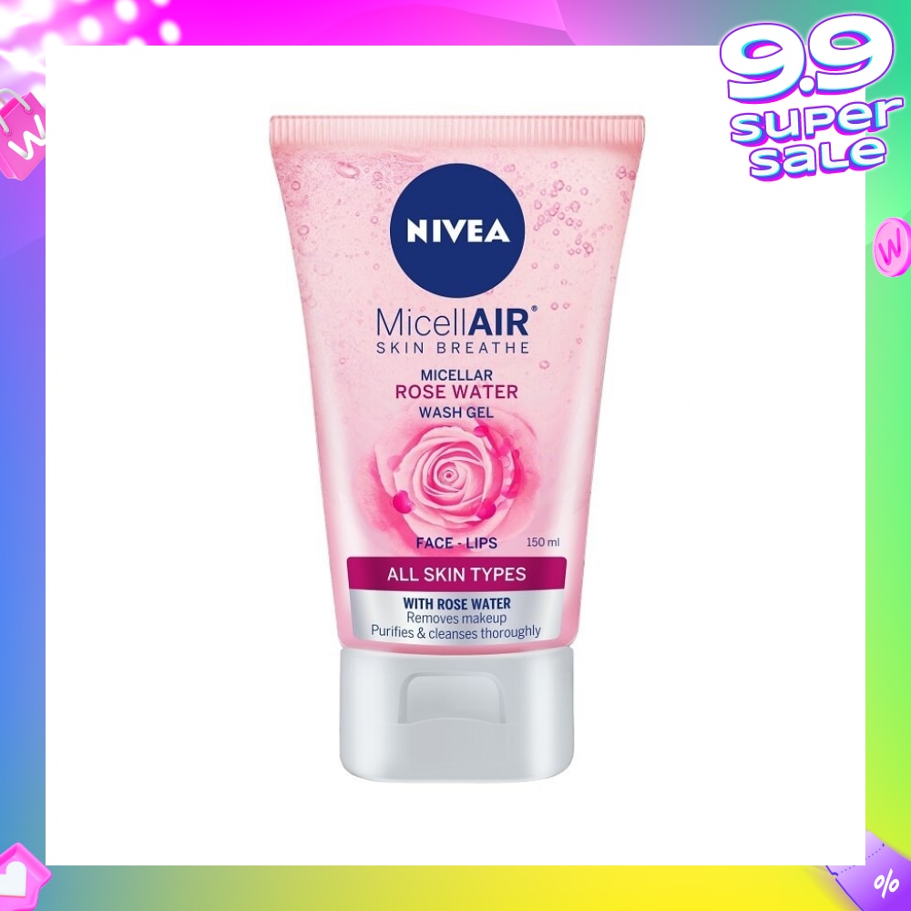 Face Care Rose Micellar Wash Gel 150ml