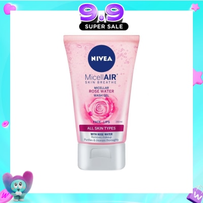 NIVEA - Face Care Rose Micellar Wash Gel 150ml image