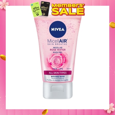 NIVEA Face Care Rose Micellar Wash Gel 150ml