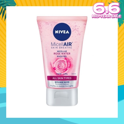 NIVEA Face Care Rose Micellar Wash Gel 150ml