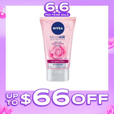 NIVEA - Face Care Rose Micellar Wash Gel 150ml