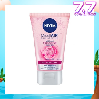 NIVEA Face Care Rose Micellar Wash Gel 150ml
