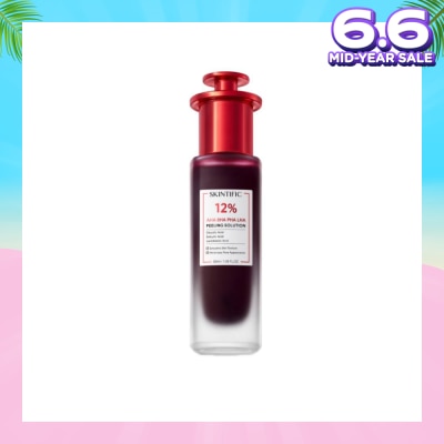 SKINTIFIC AHA BHA PHA LHA Peeling Solution (To Smooths Skin Texture & Minimize Pore Appearance) 30ml