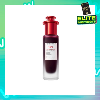SKINTIFIC AHA BHA PHA LHA Peeling Solution (To Smooths Skin Texture & Minimize Pore Appearance) 30ml