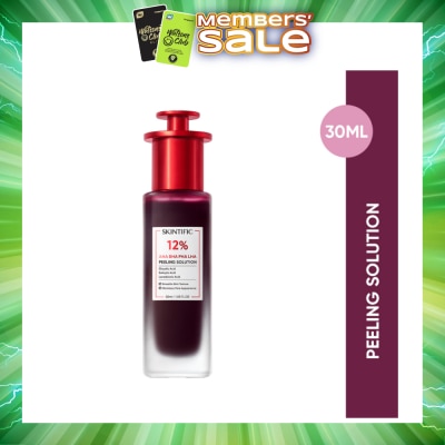SKINTIFIC - AHA BHA PHA LHA Peeling Solution (To Smooths Skin Texture & Minimize Pore Appearance) 30ml