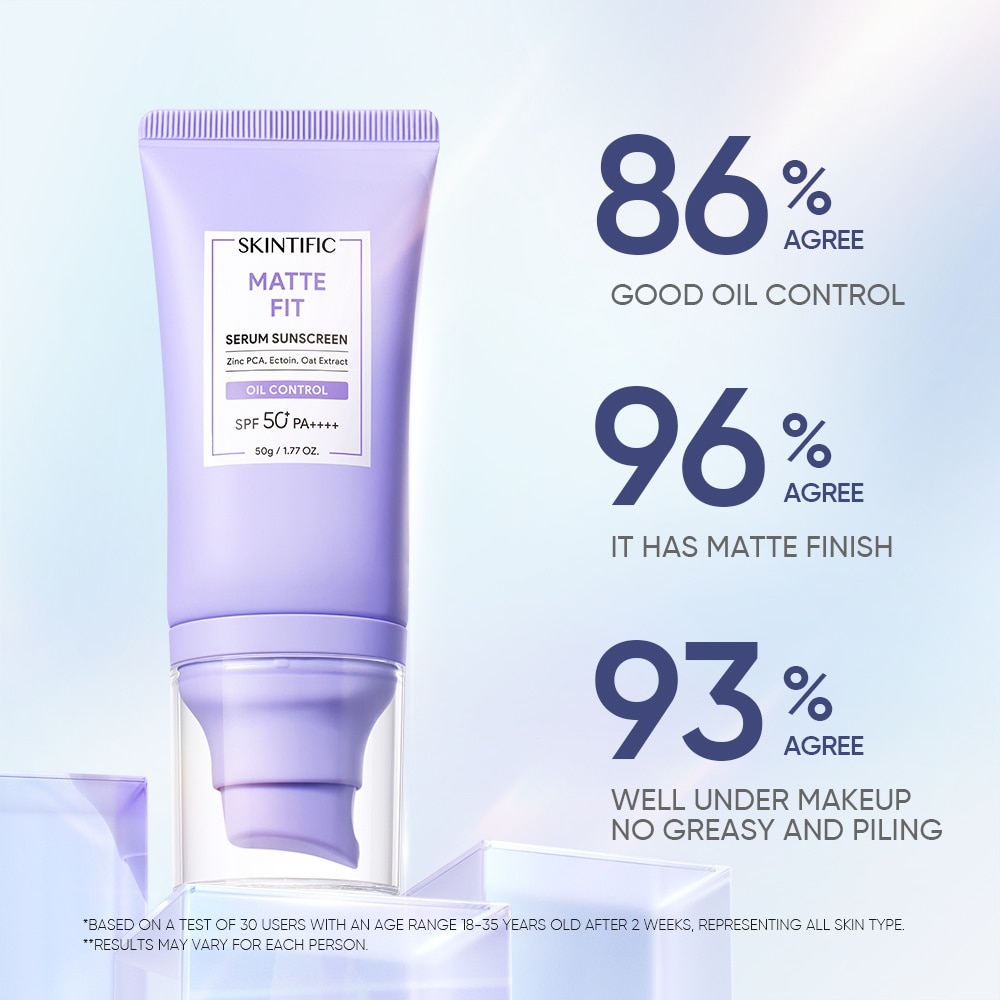 Matte Fit Oil Control Serum Sunscreen SPF50+ PA++++ 50g