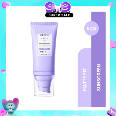 SKINTIFIC - Matte Fit Oil Control Serum Sunscreen SPF50+ PA++++ 50g image