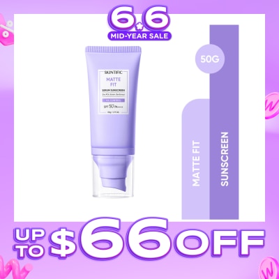 SKINTIFIC - Matte Fit Oil Control Serum Sunscreen SPF50+ PA++++ 50g