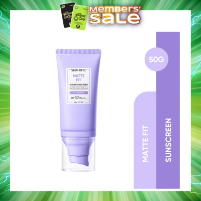 SKINTIFIC - Matte Fit Oil Control Serum Sunscreen SPF50+ PA++++ 50g