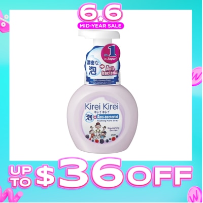 KIREI KIREI - Anti-Bacterial Foaming Hand Soap Caring Berries 250ml