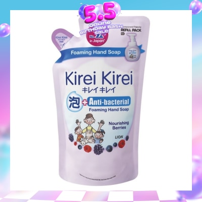 KIREI KIREI - Lion AntiBacterial Foaming Hand Soap Refill Caring Berries 200ml