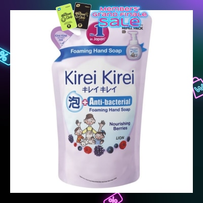 KIREI KIREI Lion AntiBacterial Foaming Hand Soap Refill Caring Berries 200ml