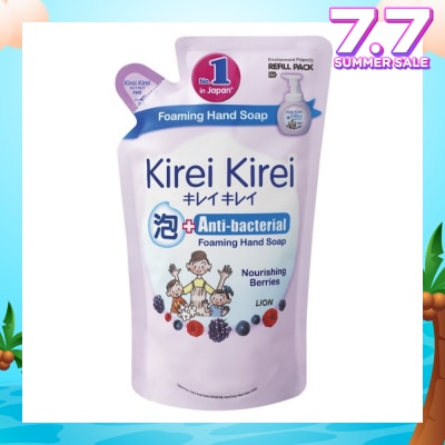 KIREI KIREI Anti-Bacterial Foaming Hand Soap Refill Caring Berries 200ml