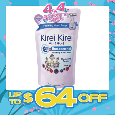 KIREI KIREI - Lion AntiBacterial Foaming Hand Soap Refill Caring Berries 200ml