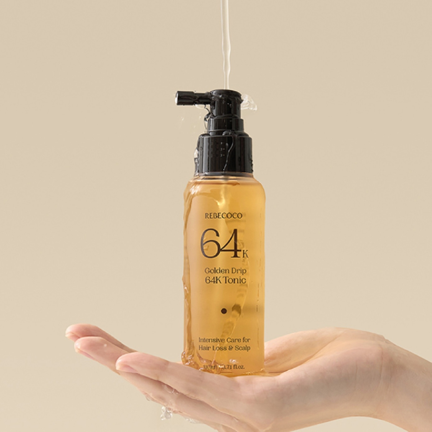 Golden Drip 64K Scalp Tonic 110ml image