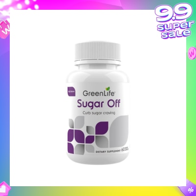 GREENLIFE Sugar Off Veggie Capsules 60s
