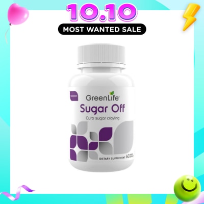 GREENLIFE Sugar Off 60 veggie capsules image