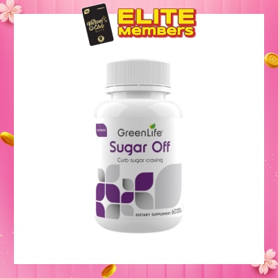 GREENLIFE Sugar Off Veggie Capsules 60s