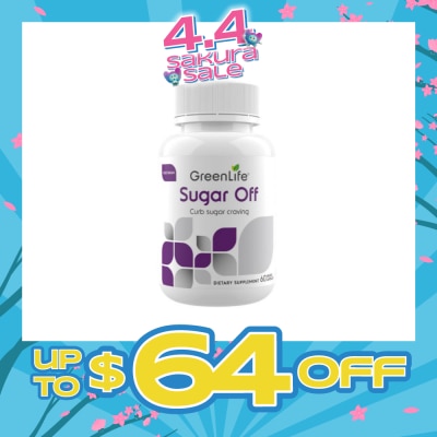 GREENLIFE - Sugar Off Veggie Capsules 60s