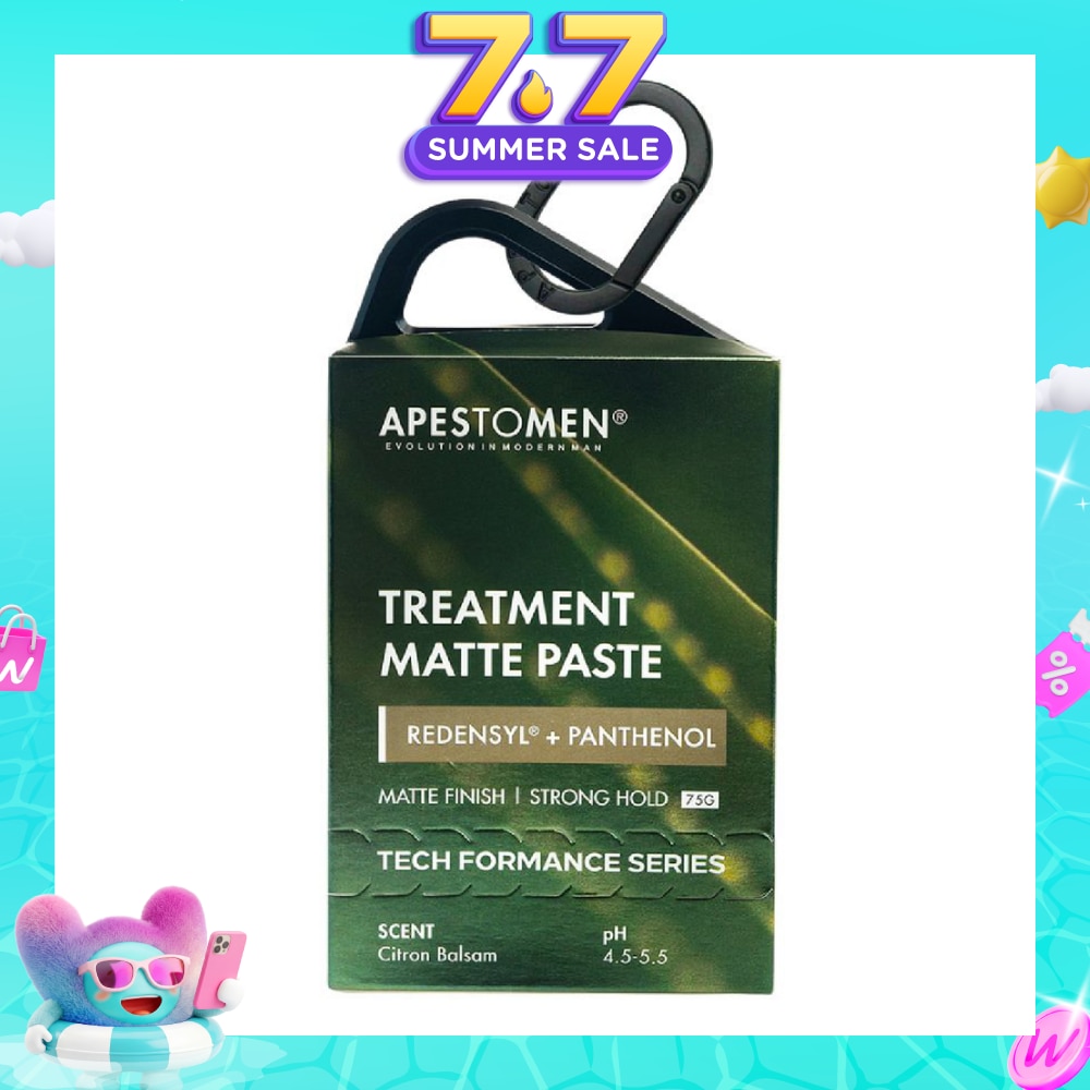 Treatment Matte Hair Paste Citran Balsam Scent 75g