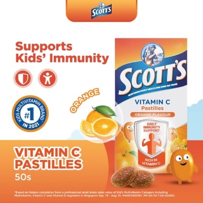 SCOTT'S Vitamin C Orange 100g (Expiry: Jul`2026)