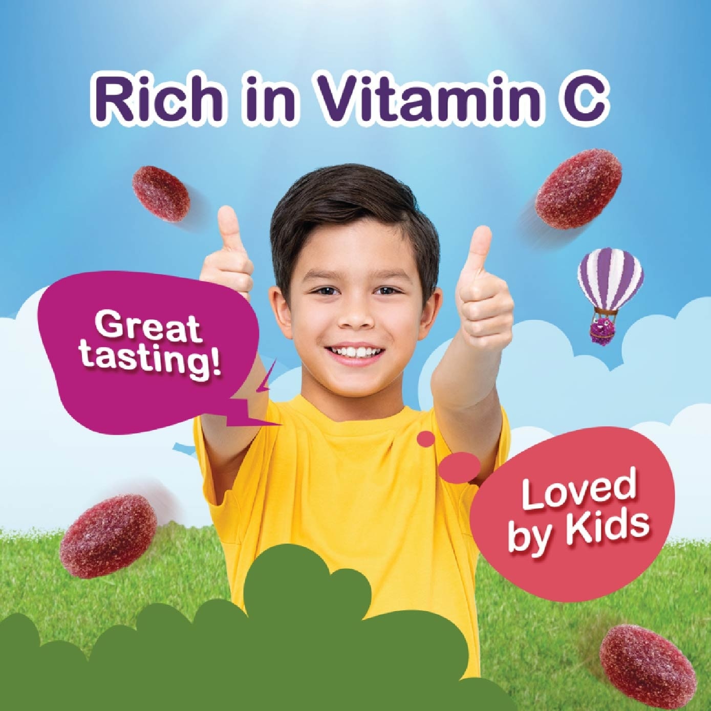 Vitamin C Orange Pastilles 30g (Expiry: Oct`2026)