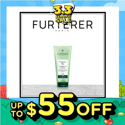 RENE FURTERER Naturia Gentle Micellar Shampoo With Organic Lavender Floral Water & Costor Oil (For All Hair Types) 200ml