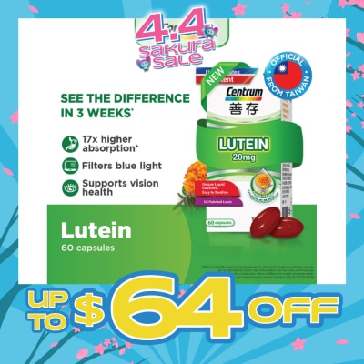 CENTRUM - Lutein 20mg Capsule 60s