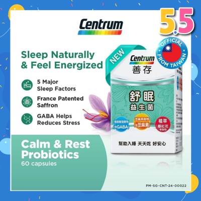 CENTRUM Calm & Rest Probiotics Capsule 60s