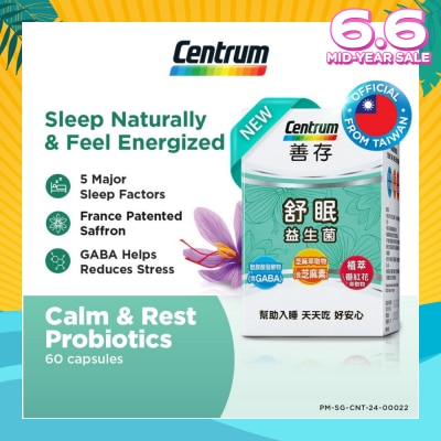 CENTRUM Calm & Rest Probiotics Capsule 60s