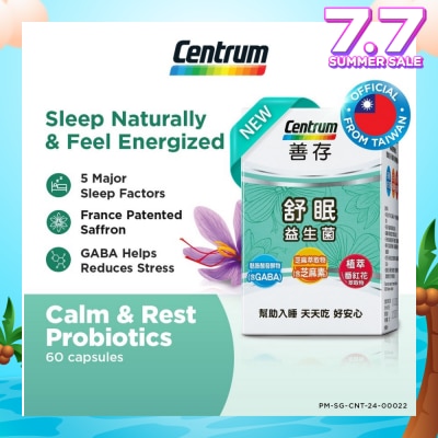 CENTRUM Calm & Rest Probiotics Capsule 60s