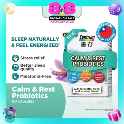 CENTRUM - Calm & Rest Probiotics Capsule 60s